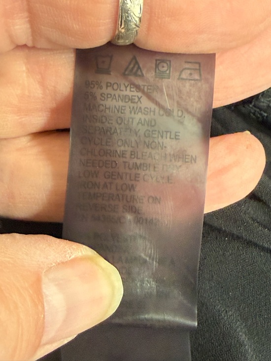 Allison Daley 3X Black White Striped Poncho Blouse Flowy Cape Top Chic - Picture 10 of 11